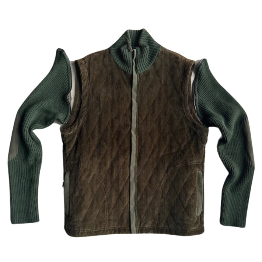 Dolce & Gabbana 2 in 1 Corduroy Jacket Gilet