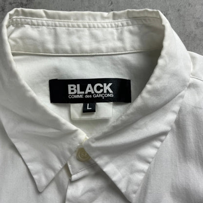 Comme Des Garçons Black Multi Zipped Shirt