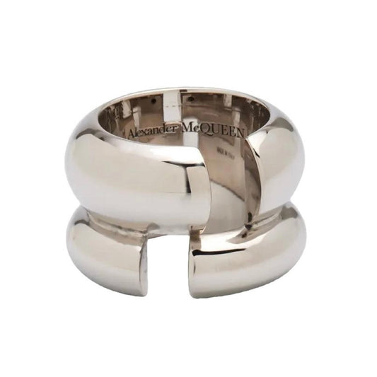 Alexander McQueen Broken Stacked Ring