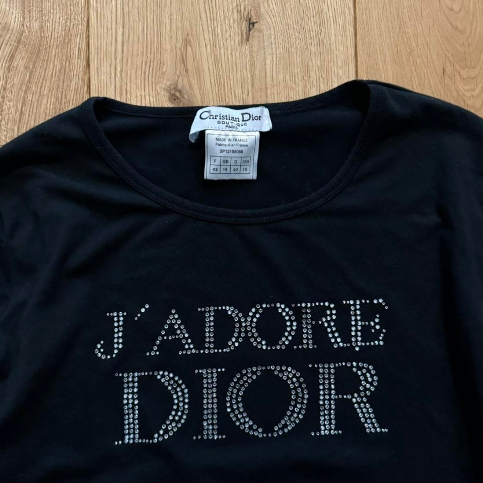 Christian Dior J'Adore Diamante Top