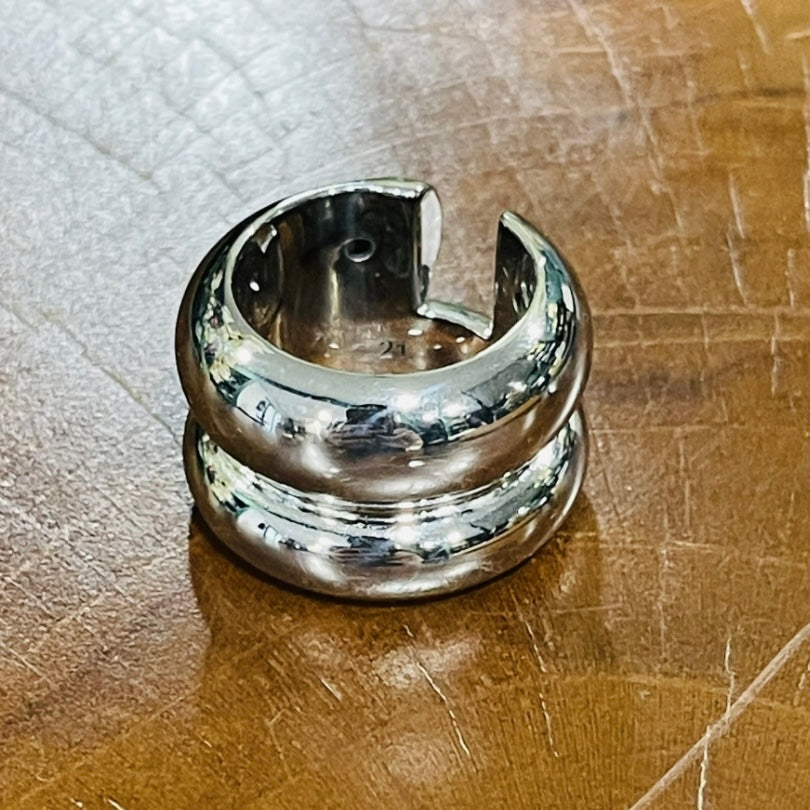 Alexander McQueen Broken Stacked Ring