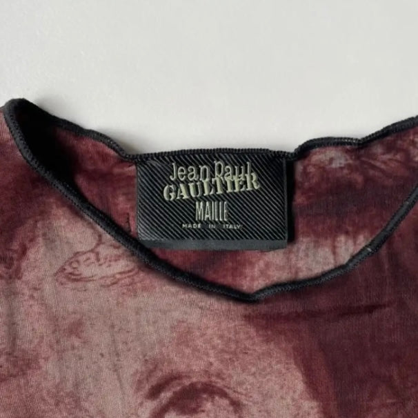 Jean Paul Gaultier Double Mesh Tshirt